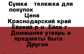 Сумка - тележка для покупок ,, Gimi Argo ,, › Цена ­ 500 - Краснодарский край, Ейский р-н, Ейск г. Домашняя утварь и предметы быта » Другое   